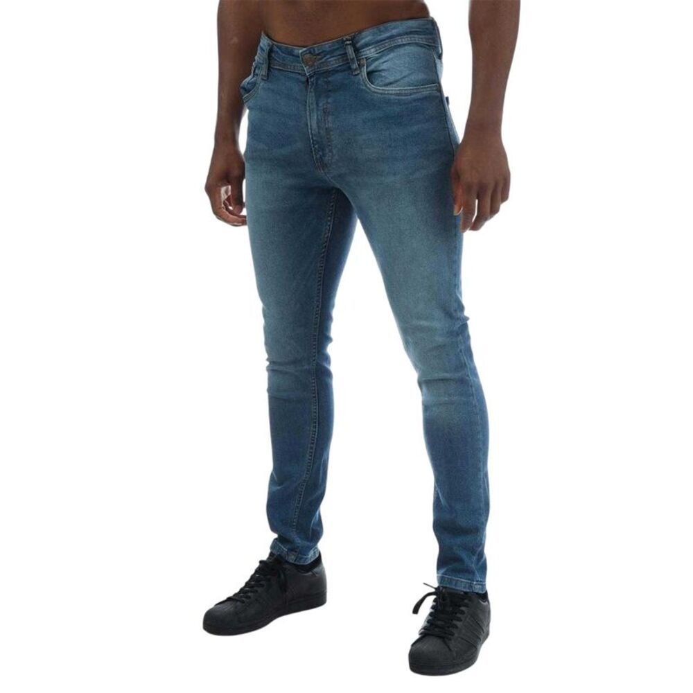 Duck and Cover Mens Doves Slim Jeans / Blue